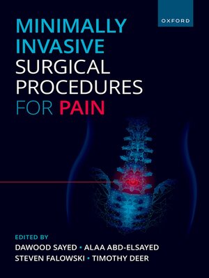 cover image of Minimally Invasive Surgical Procedures for Pain